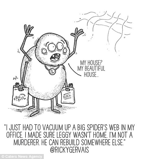 470x512 Drawnyourtweet Artist Turns Tweets Into Funny Sketches To - Funny Sketches