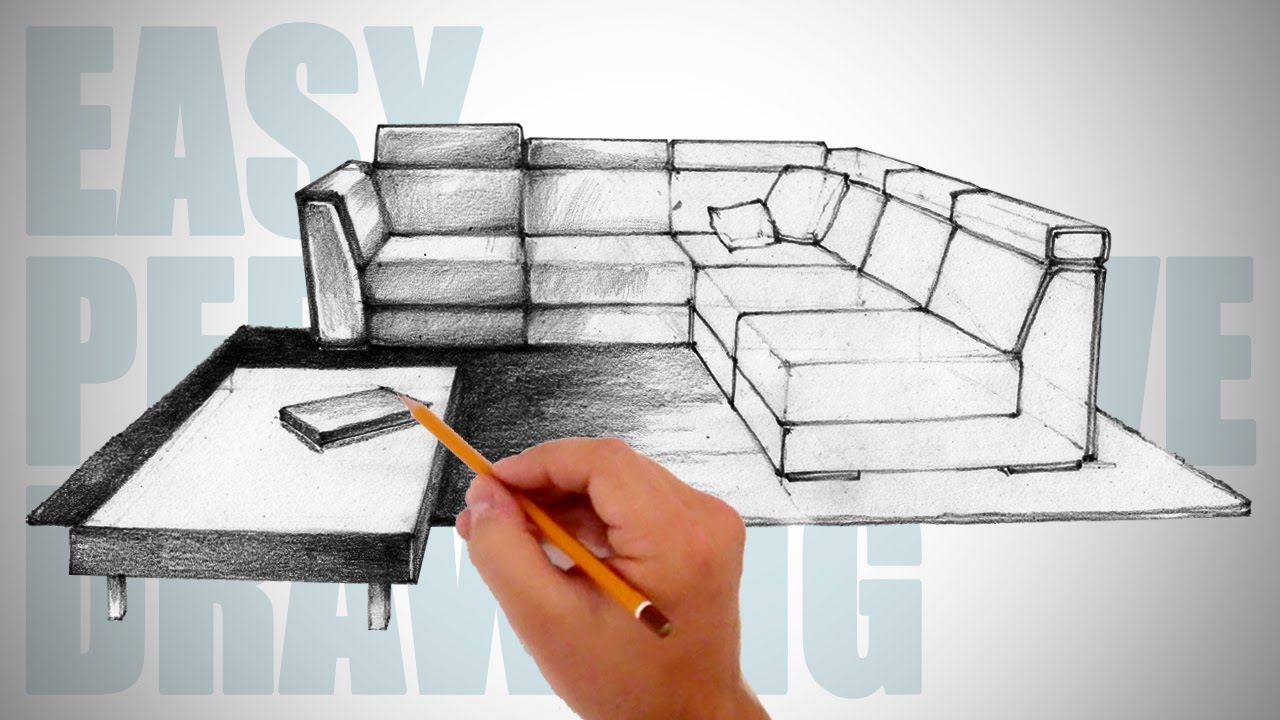 1280x720 How To Draw Furniture - Furniture Design Sketches