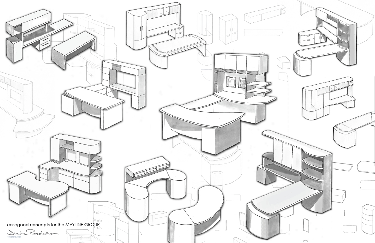 Furniture Design Sketches at PaintingValley.com | Explore ...