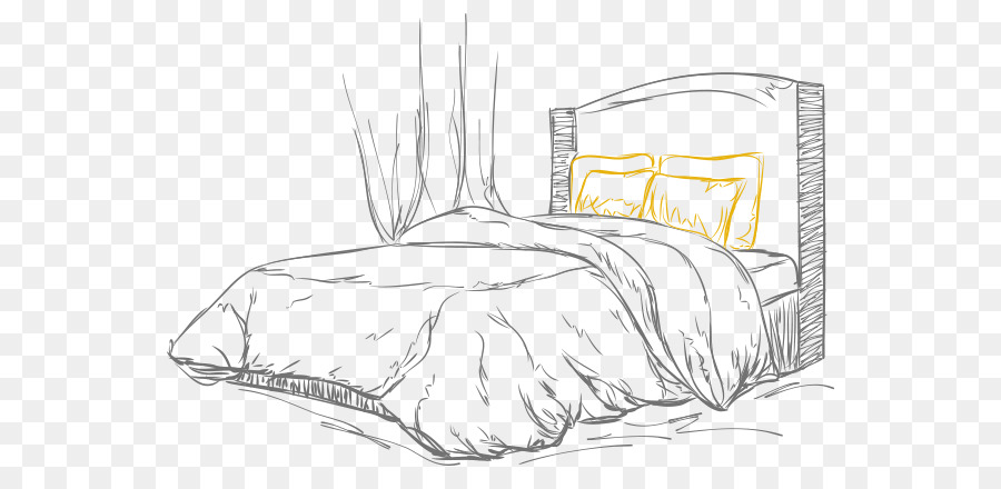 900x440 Sketch Furniture Bedroom Drawing - Furniture Sketch