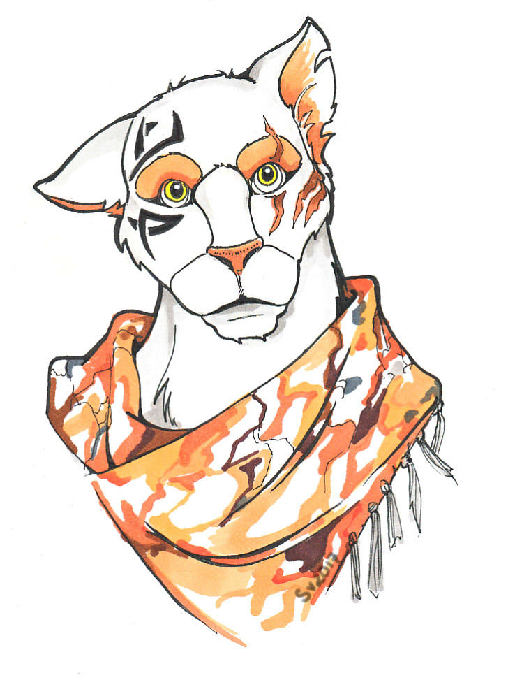 728x993 Svyatozar Rou - Furry Sketch