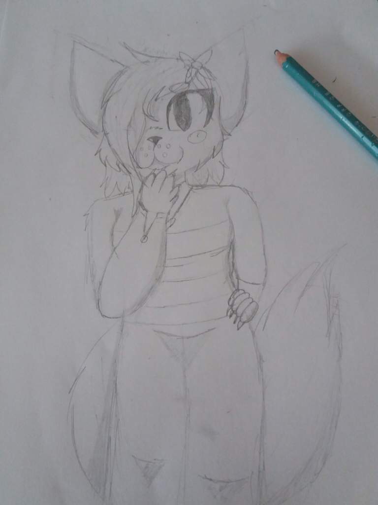 768x1024 Chara Furry Sketch 3 Undertale Amino - Furry Sketch