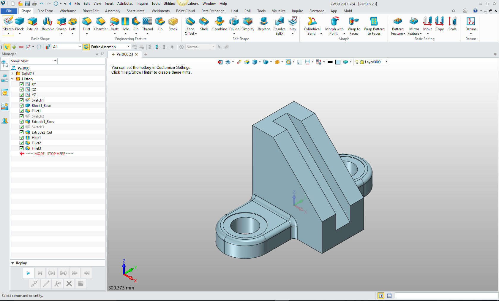 3d эскиз nx