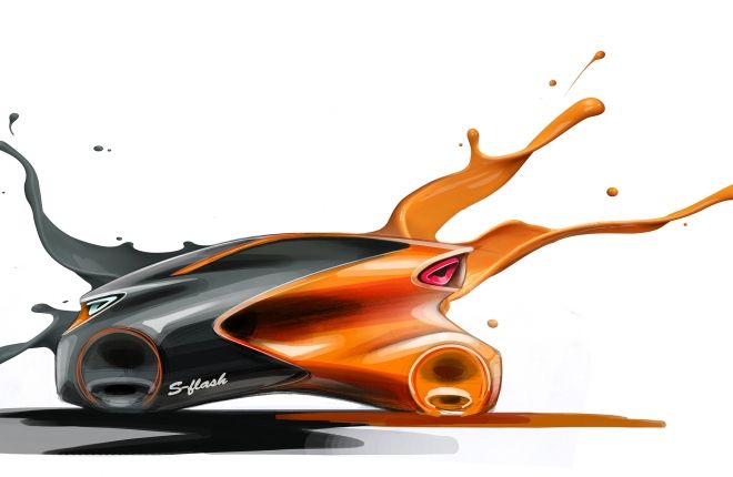 660x430 Future Car, Concept, Futuristic Vehicle Sketches - Future Car Sketch