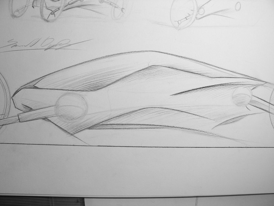 900x675 Future Car Sketch By Dyrborgdesign - Future Car Sketch