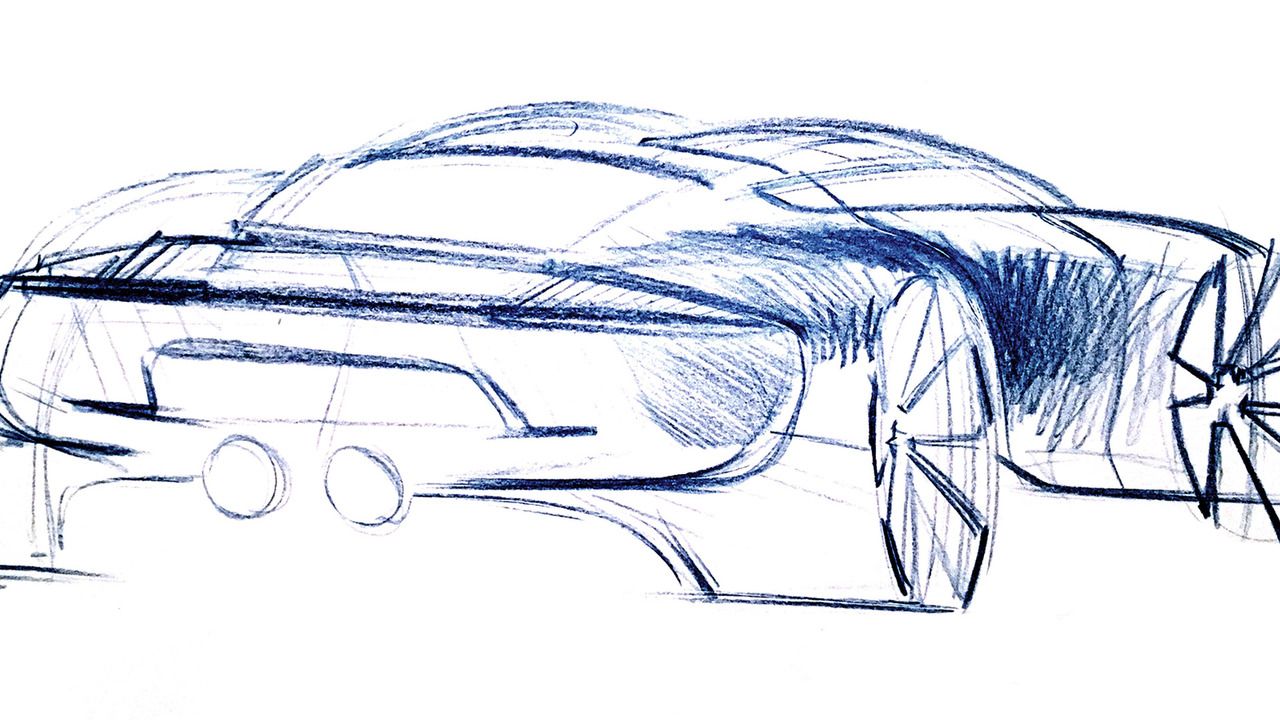 1280x720 Pin By Kevin Smit On Line Sketches Car Sketch, Car - Future Car Sketch