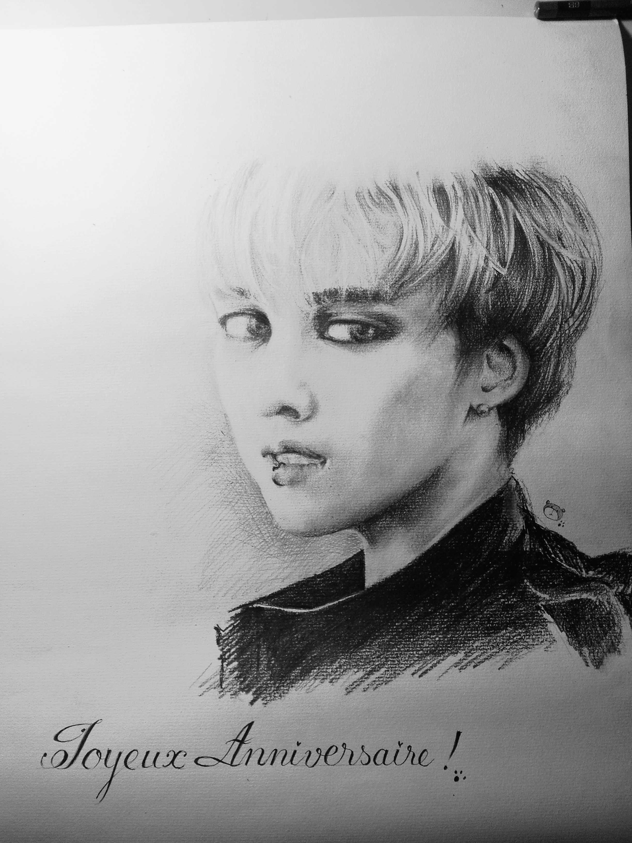 2448x3264 G Dragon Kwon Ji Yong Sketch By Completeblue - G Dragon Sketch