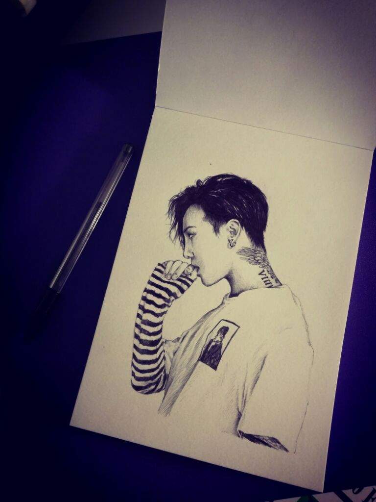 768x1024 G Dragon Sketch Big Bang Amino Amino - G Dragon Sketch