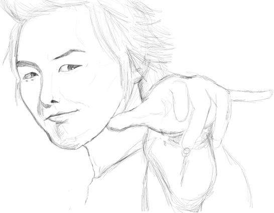 546x425 G Dragon Sketch By Xxxkrisskrossxxx - G Dragon Sketch