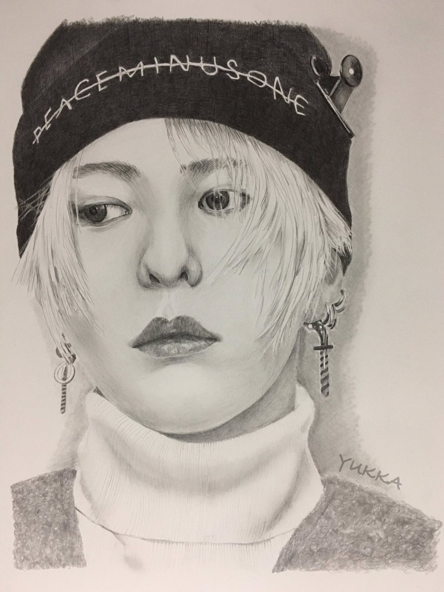 900x1200 Yukka On Twitter - G Dragon Sketch