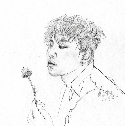 G Dragon Sketch at PaintingValley.com | Explore collection of G Dragon ...