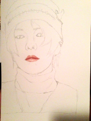 320x427 Gdragon Drawings On Paigeeworld. Pictures Of Gdragon - G Dragon Sketch