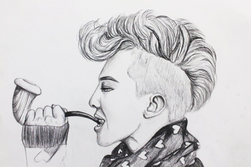 1024x683 G - G Dragon Sketch