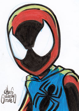 258x360 Chris G Daily Sketch Card - G Sketch