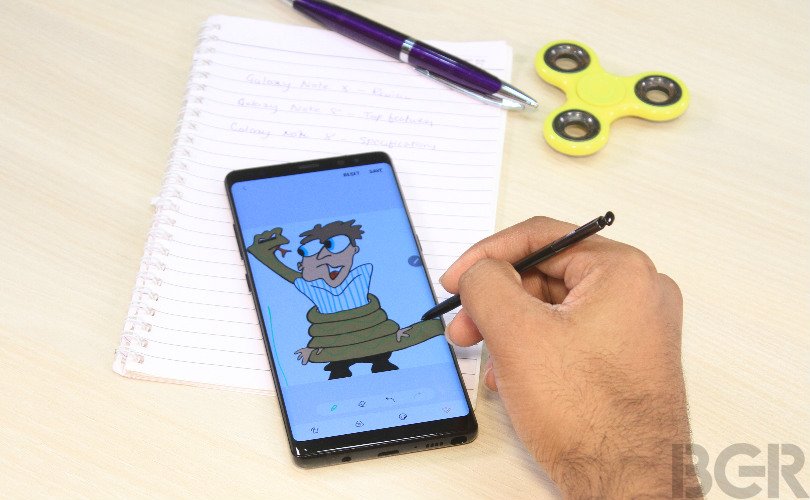 810x500 Samsung Galaxy Note 8 To Receive Android Oreo Update On March 30 - Galaxy Note Sketch