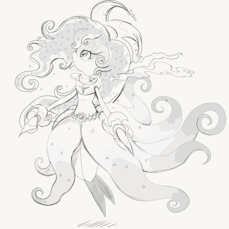 894x894 Galaxy Sketch By Celestialgalaxies - Galaxy Sketch