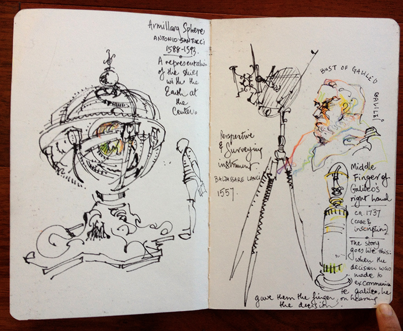 800x658 Impressions Of Italy Last Sketches Sketch Away Travels With My - Galileo Sketches