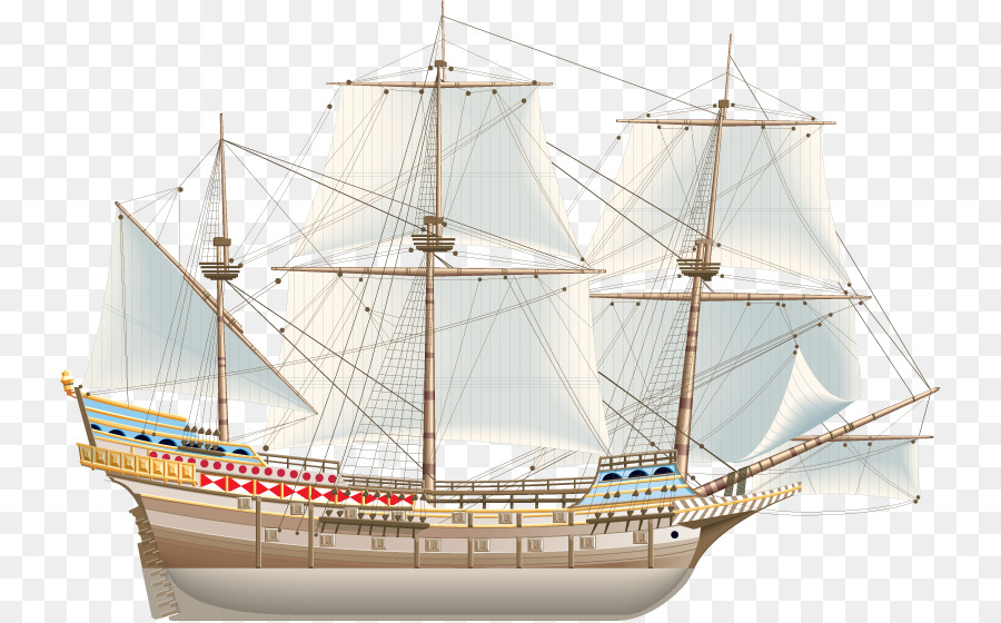 900x560 Galleon Sailing Ship Boat - Galleon Sketch