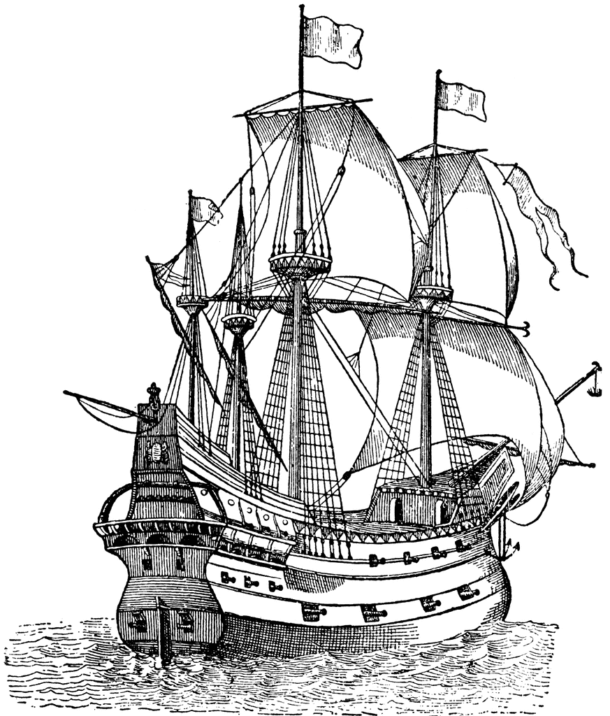 873x1024 Would Love To Have End Pages With An Illustrated Map That Feels - Galleon Sketch