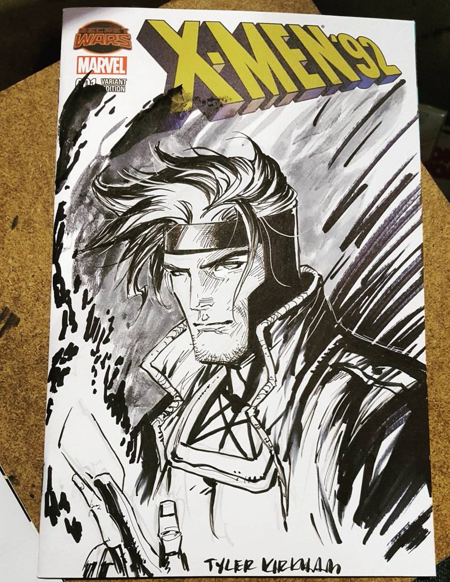 928x1200 Tyler Kirkham On Twitter - Gambit Sketch