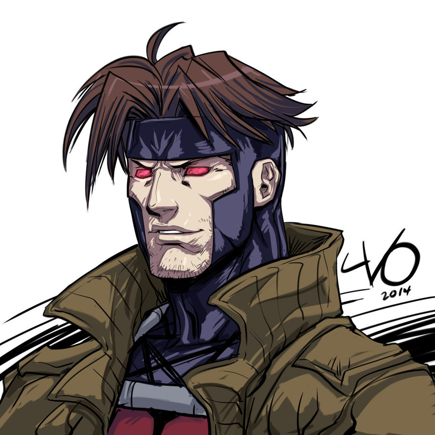 894x894 Digital Sketch Warm Up - Gambit Sketch