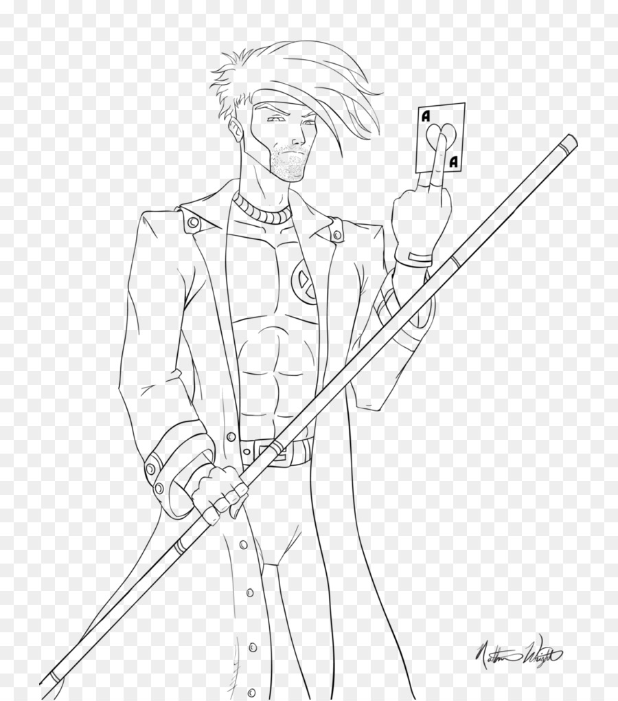 900x1020 Drawing Line Art Arm Limb Sketch - Gambit Sketch