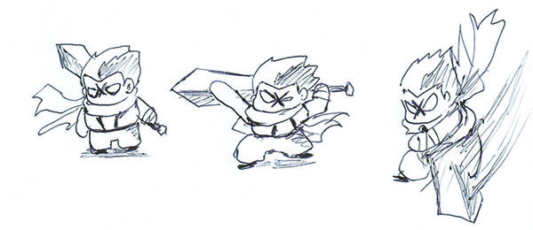 600x260 Entry - Game Character Sketch