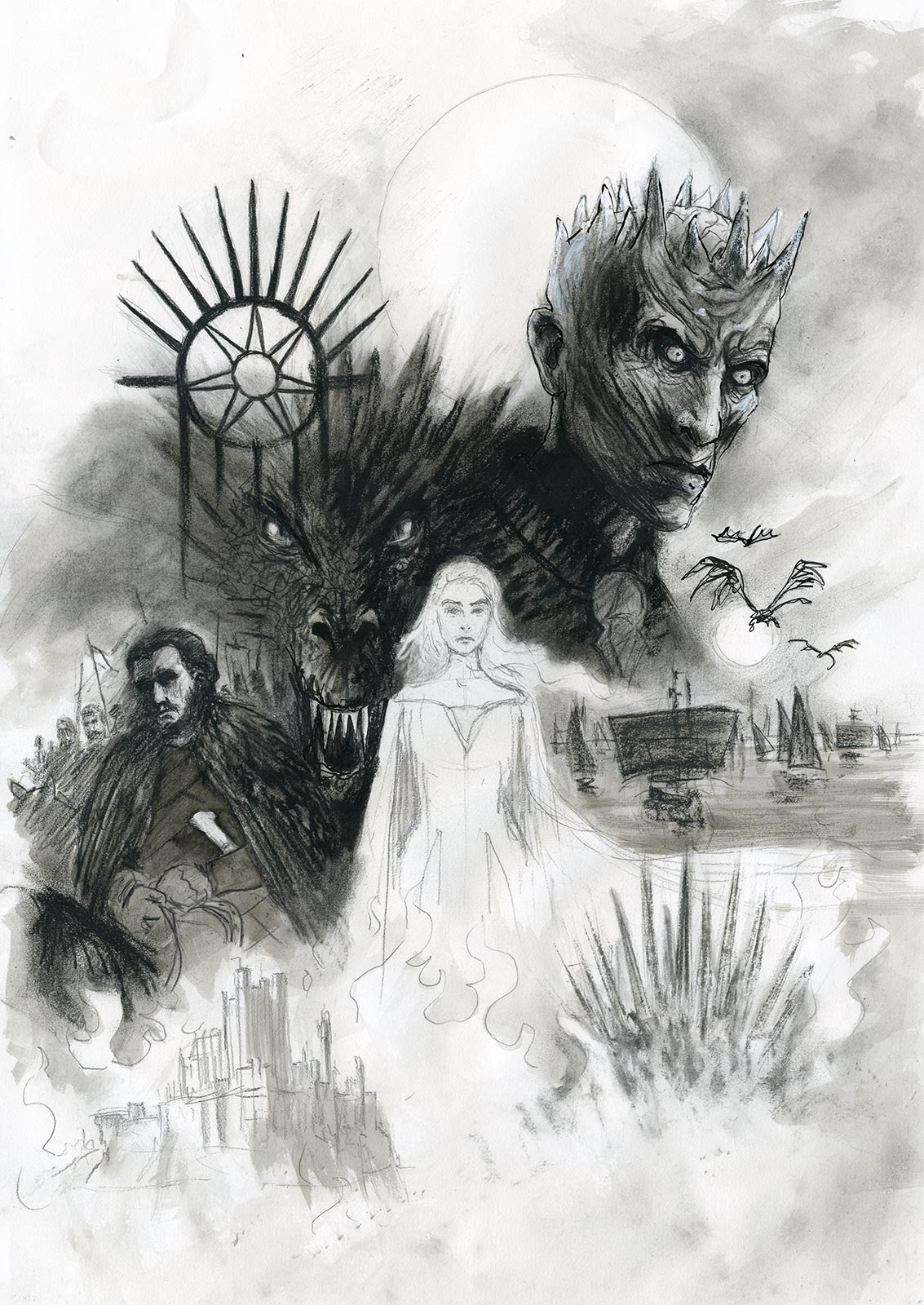 Game Of Thrones Sketches at Explore collection of