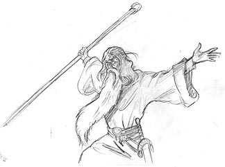 324x241 Remarque Sketch - Gandalf Sketch