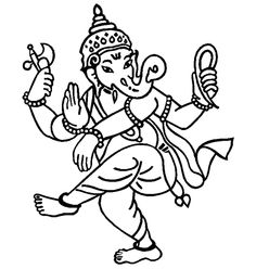 236x248 Ganesha Drawing For Kids - Ganesh Easy Sketch