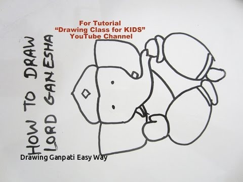 480x360 Drawing Ganpati Easy Way 28 Collection Of Easy Drawing Ganesha - Ganesh Easy Sketch