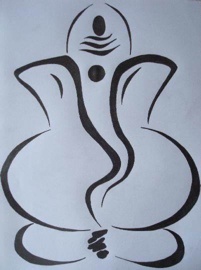 402x540 Ganesh Ji Easy Drawing. Imgs For Ganesh Ji Easy Drawing - Ganesh Ji Sketch