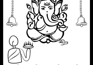 Ganesh Ji Drawing Easy With Colour