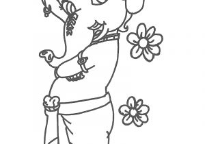 300x210 Ganesh Sketch Easy Simple Drawing Of Lord Ganesha Ganesh Ji - Ganesh Ji Sketch