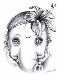 236x298 Collection Of Lord Ganesha Drawing Sketch High Quality, Free - Ganesh Sketch