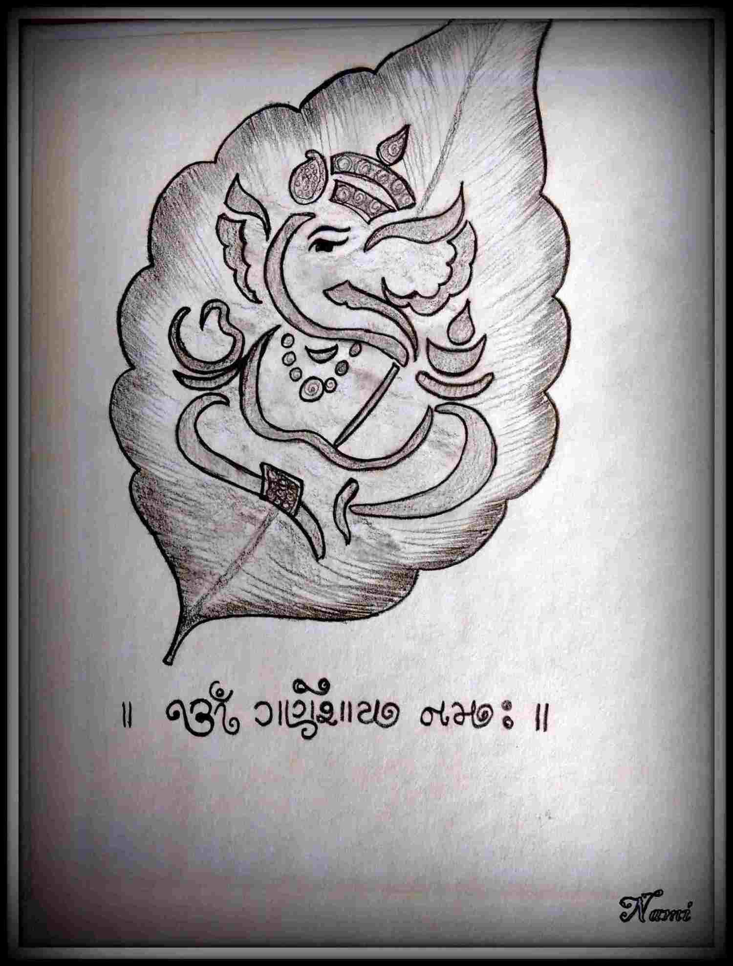 1500x1976 Lord Ganesha Pictures Quality Images Iphoto Pick Tattoos - Ganesh Sketch