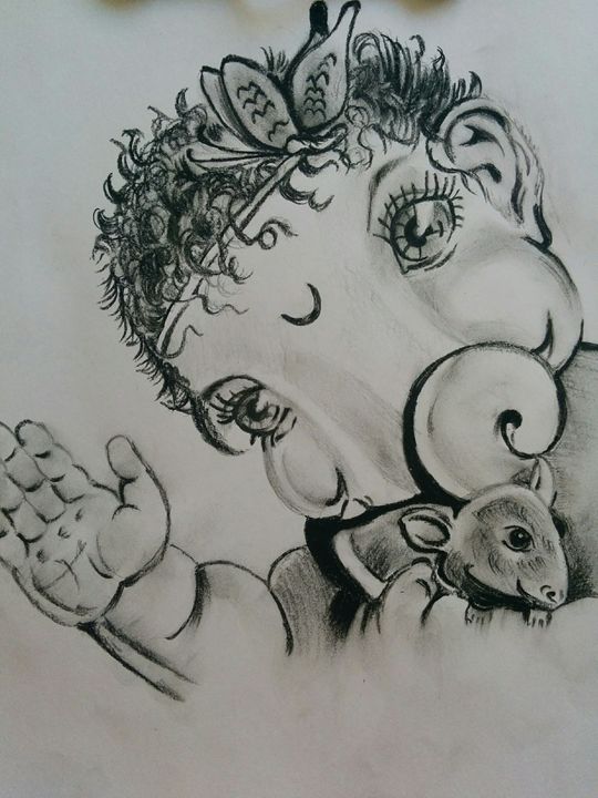 540x720 Baal Ganesh Sketch - Ganesh Sketch Images