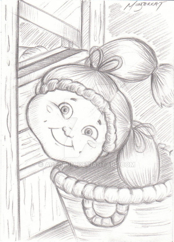 600x832 Garbage Pail Kids - Garbage Sketch