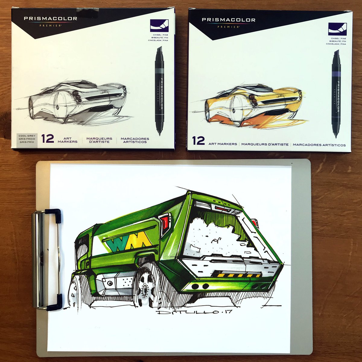 1200x1200 Michael Ditullo On Twitter Garbage Truck Sketch For My Little - Garbage Truck Sketch