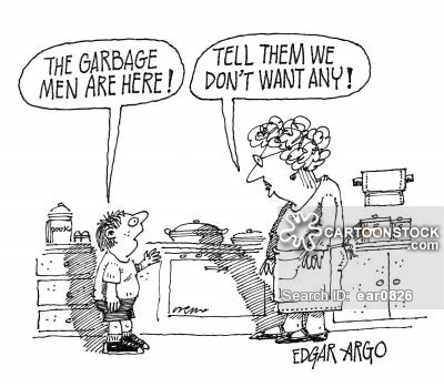 400x349 Rubbish Trucks Cartoons And Comics - Garbage Truck Sketch