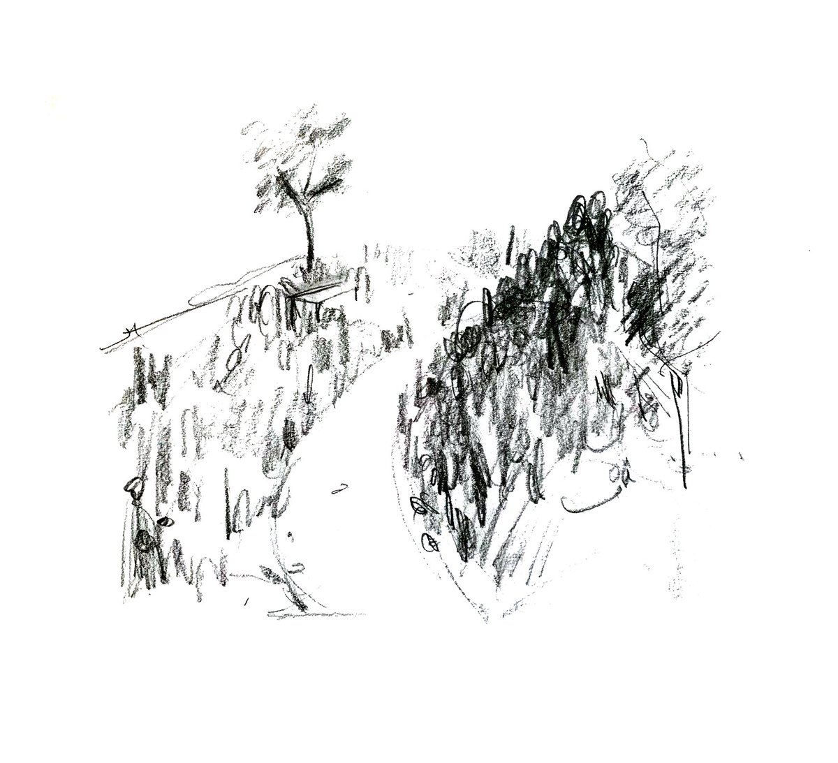 1200x1093 Aaogd On Twitter Student Sketching Out The Experience Of Their - Garden Design Sketch