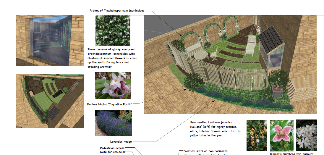 1096x524 Sketch Garden Design - Garden Design Sketch