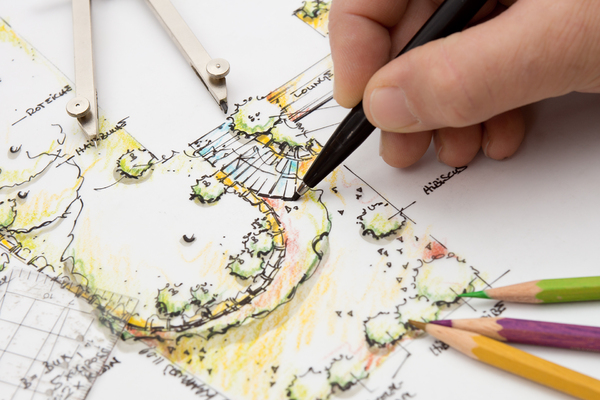 600x400 Free Stock Photos - Garden Design Sketch