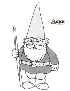 Garden Gnome Sketch At Paintingvalley Com Explore Collection Of