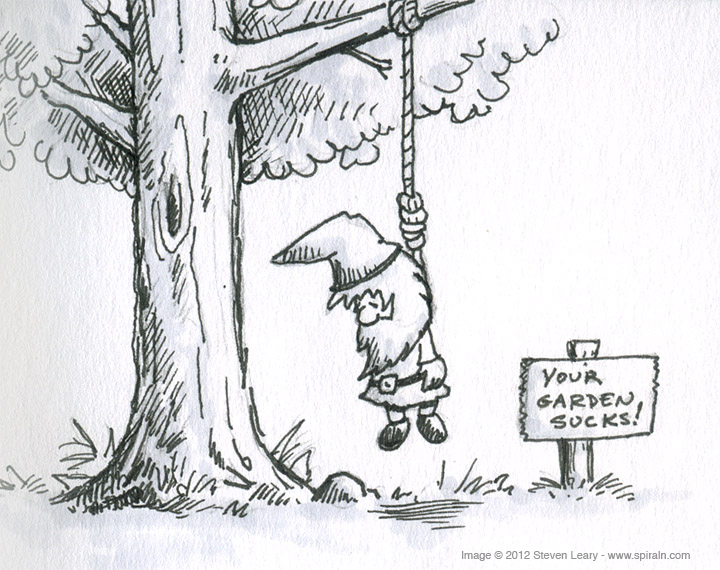 720x570 Squidcakes! Garden Gnome Quick Sketch - Garden Gnome Sketch