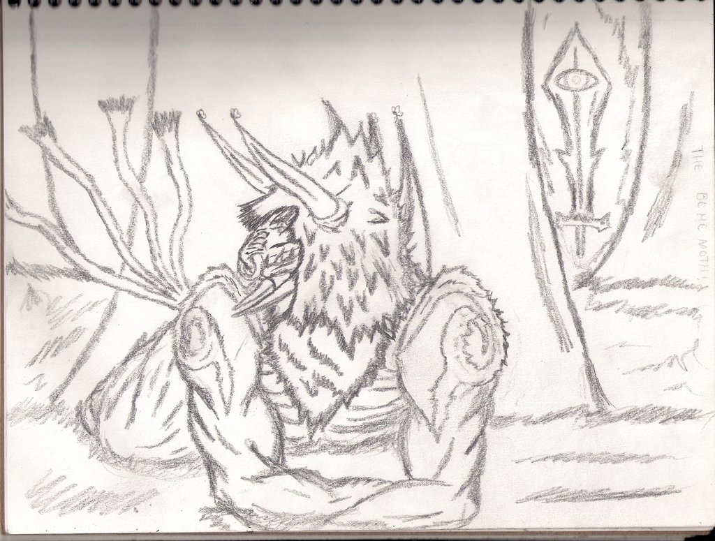 1024x775 The Behemoth! Guardian Of The Garden Of Eden! By Zequielinx On - Garden Of Eden Sketch