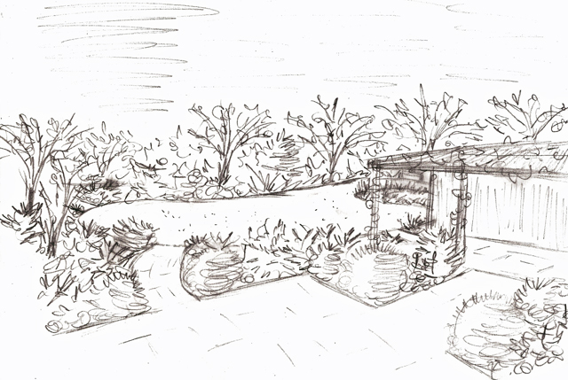 640x429 Garden Sketch Ideas Lisa Cox Garden Designs Blog - Garden Sketch