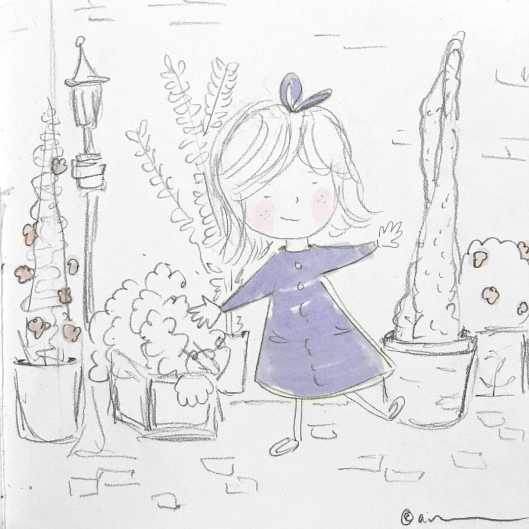1080x1080 Loving All Of The Mews And Gardens Here In London - Garden Sketch For Kids