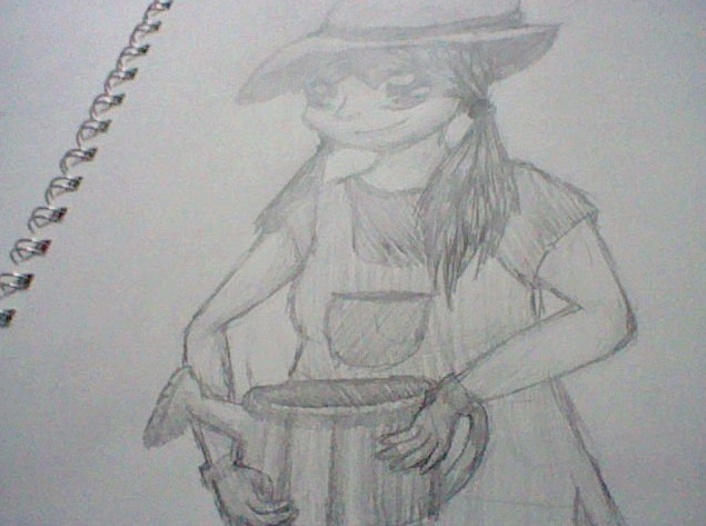 635x473 Gardener Sketch By Josiethebulbasaur - Gardener Sketch