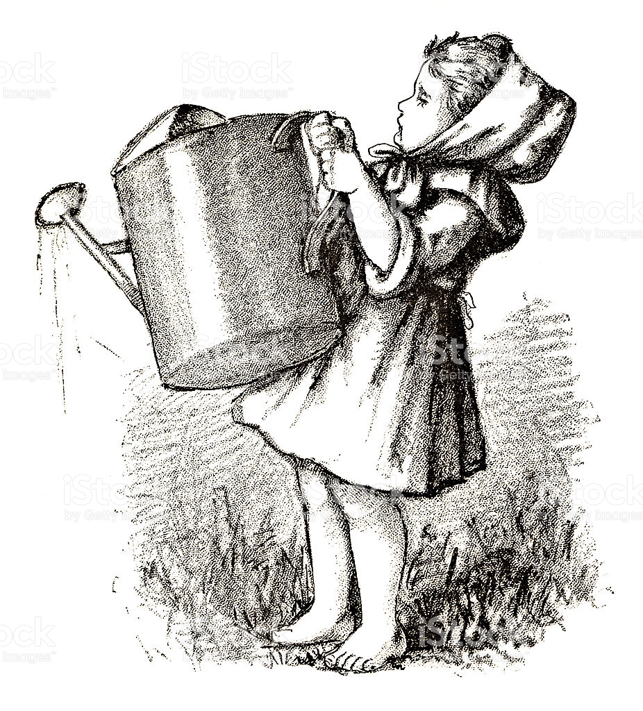 926x1024 How To Be A Gardener - Gardener Sketch